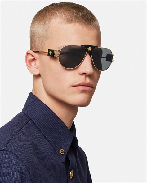 versace navigator sunglasses|versace sunglasses aviator style.